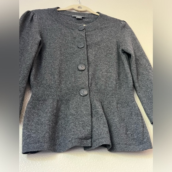 ANN TAYLOR Cashmere Button Down Sweater - Picture 4 of 5